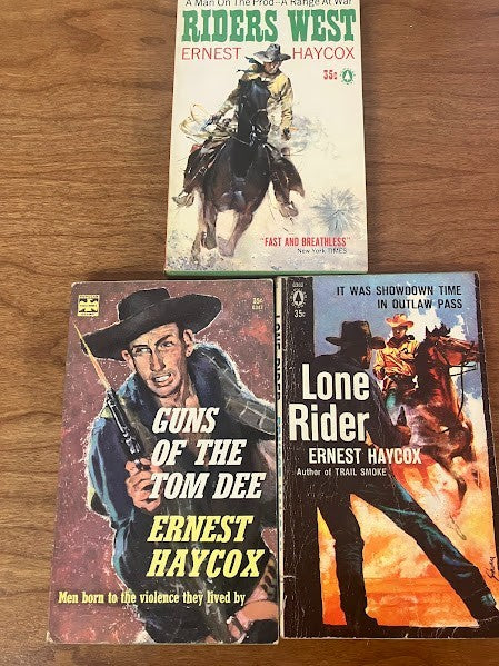 Earnest Haycox Books - Lot of 3