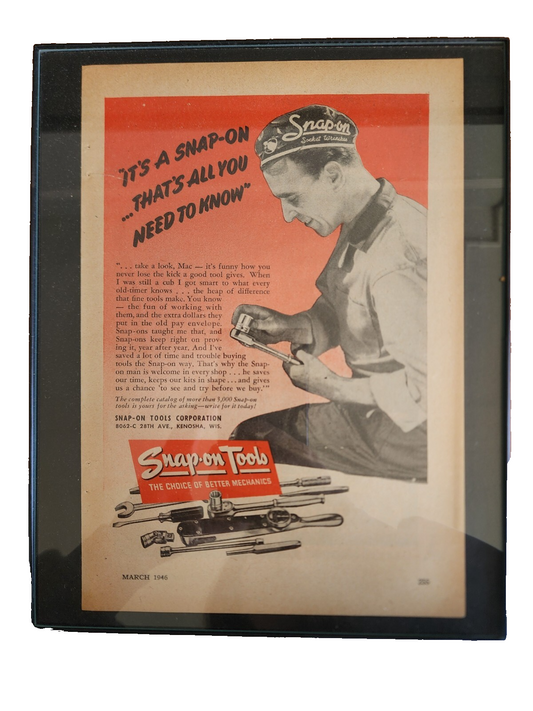 Vintage Cheltons it's a snap on that's all you need to know magazine page 255