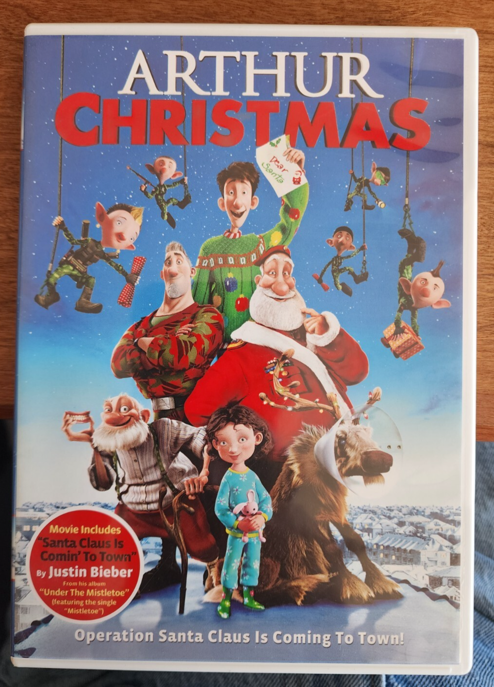 Arthur Christmas - Operation Santa Claus Is Coming To Town DVD