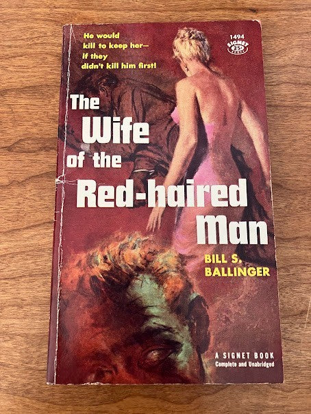 Vtg Paperbacks by Bill S. Ballinger - lot of 2