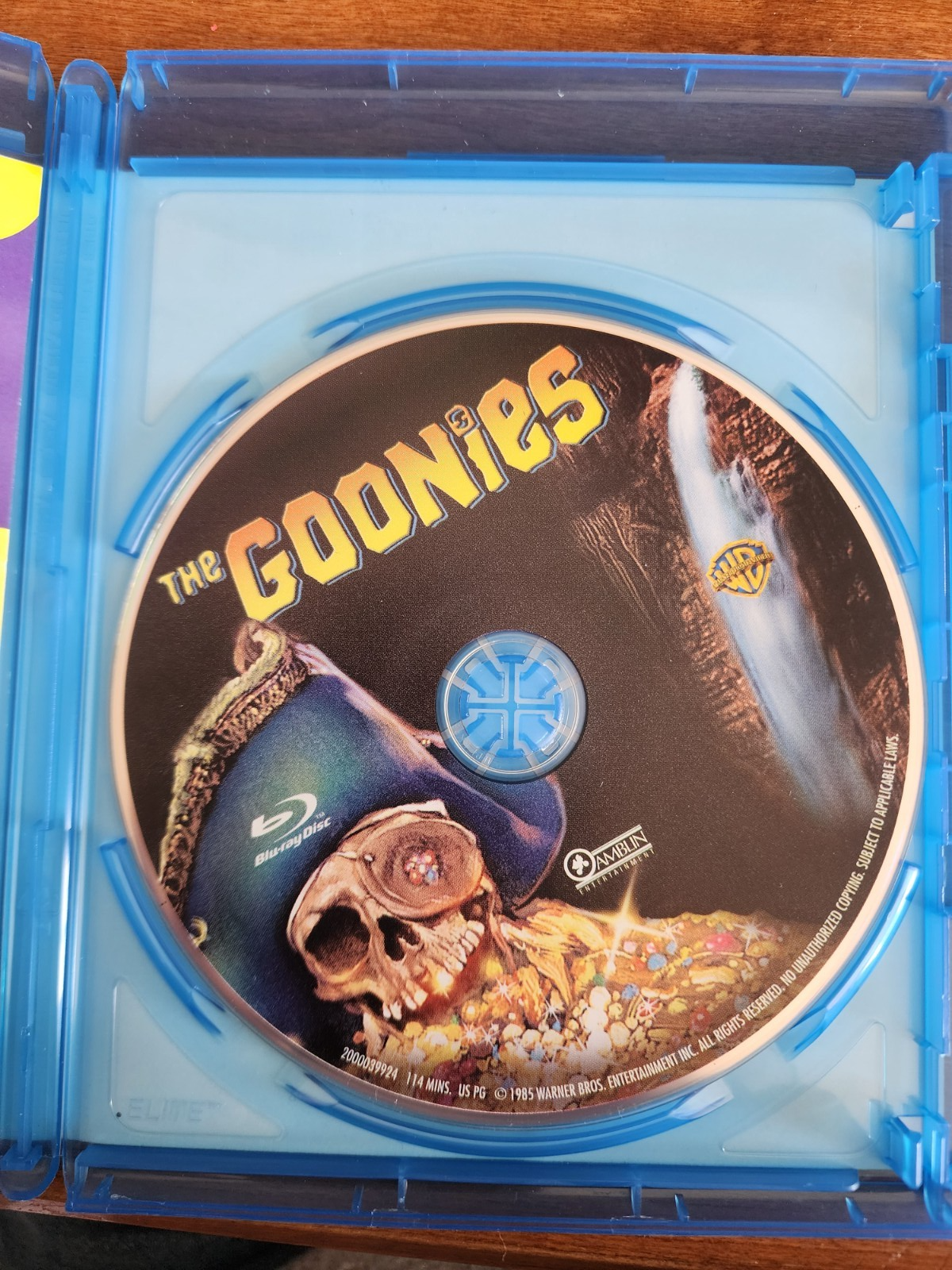 The Goonies Blu-ray, DVD - Very good