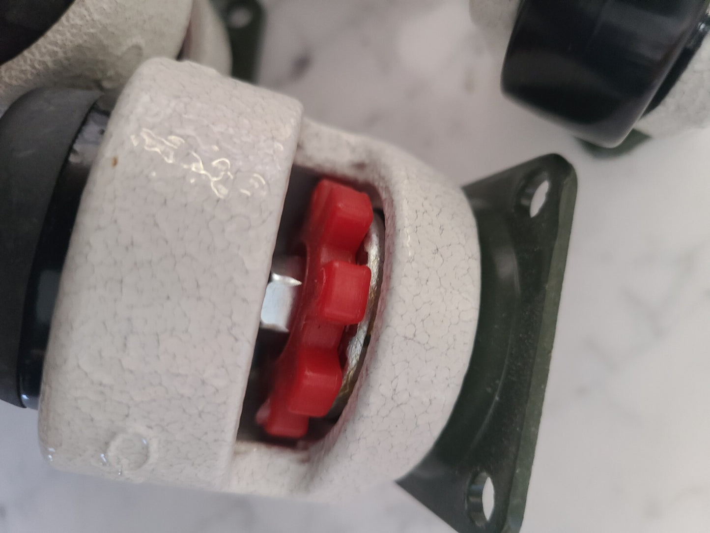 Set of 4 Leveling Casters, 50 mm Nylon Wheel, QM50  Q-MASTER