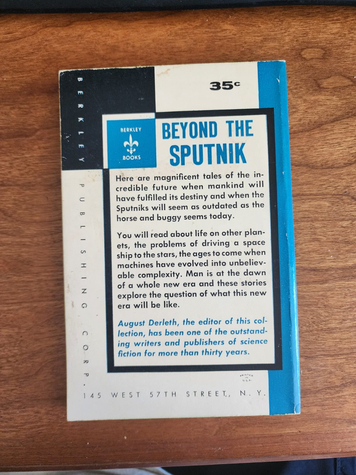 Beyond Time and Space by August Derleth - Berkley Books