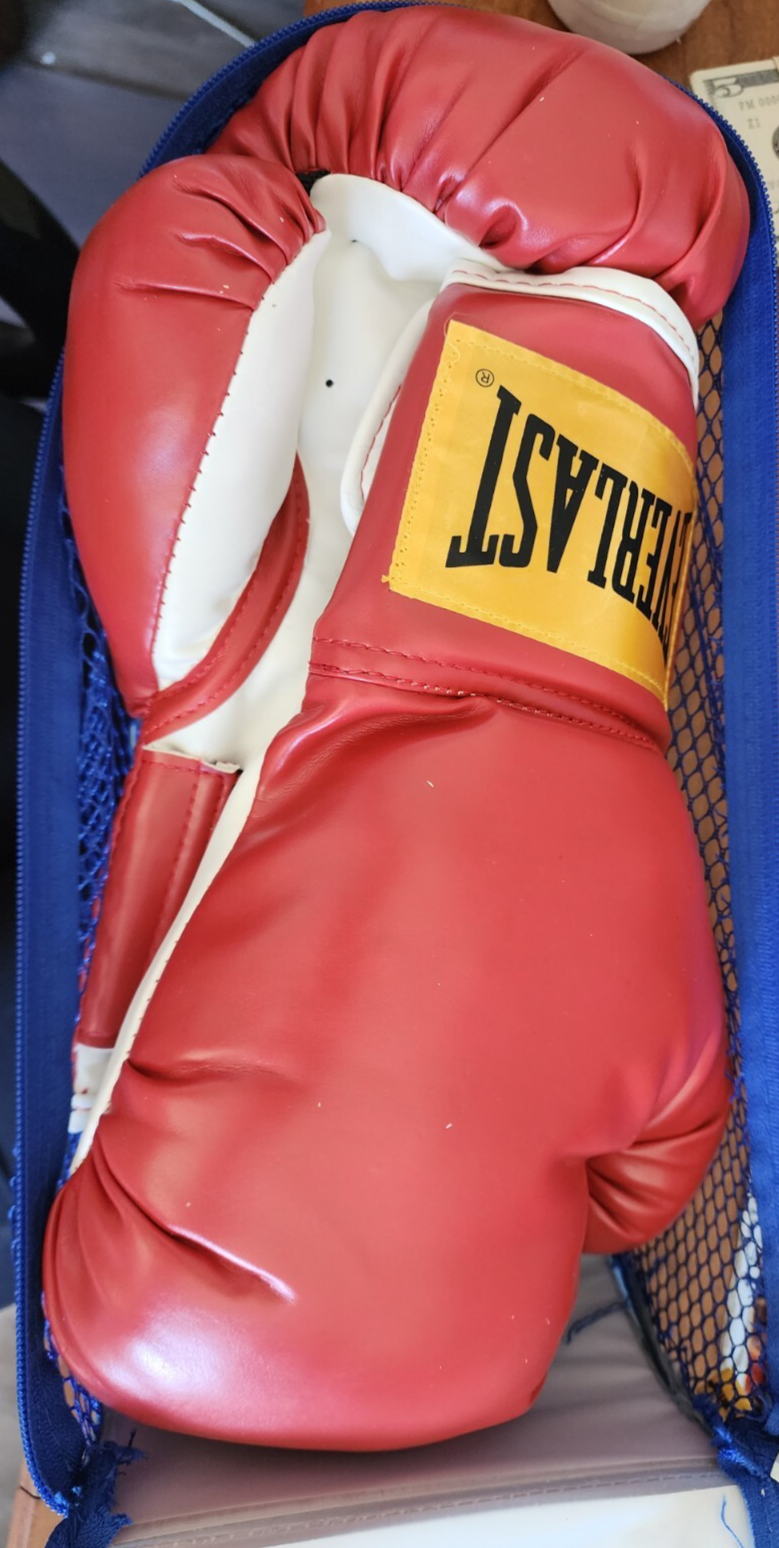 Everlast Boxing Wrist Wrap Training Gloves 12 OZ Model:2912R - NEW