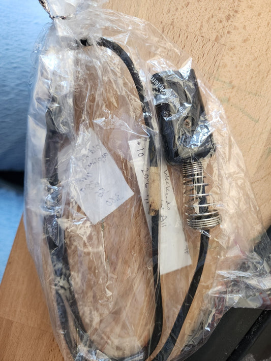 Vintage 5A 250V/10A 125V Appliance Power Cord 6' Black #4