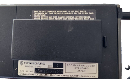 Standard C900 Talkman 49MHz Transciever Walkie Talkie Two Way Radio