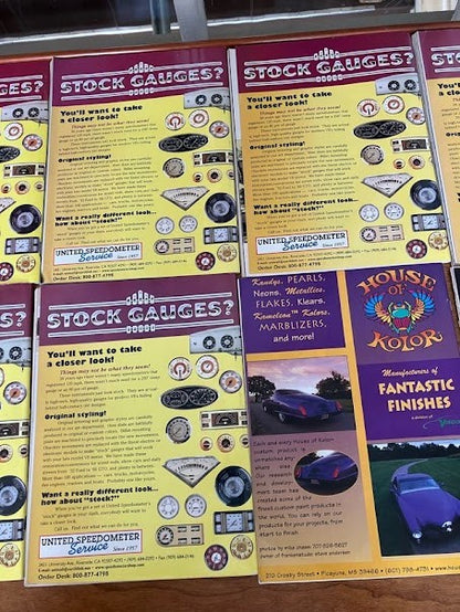 Rod & Custom Magazines - Lot of 10 - Year 1999