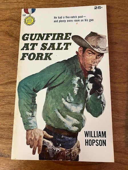Gold Medal Books by William Hopson - lot of 2
