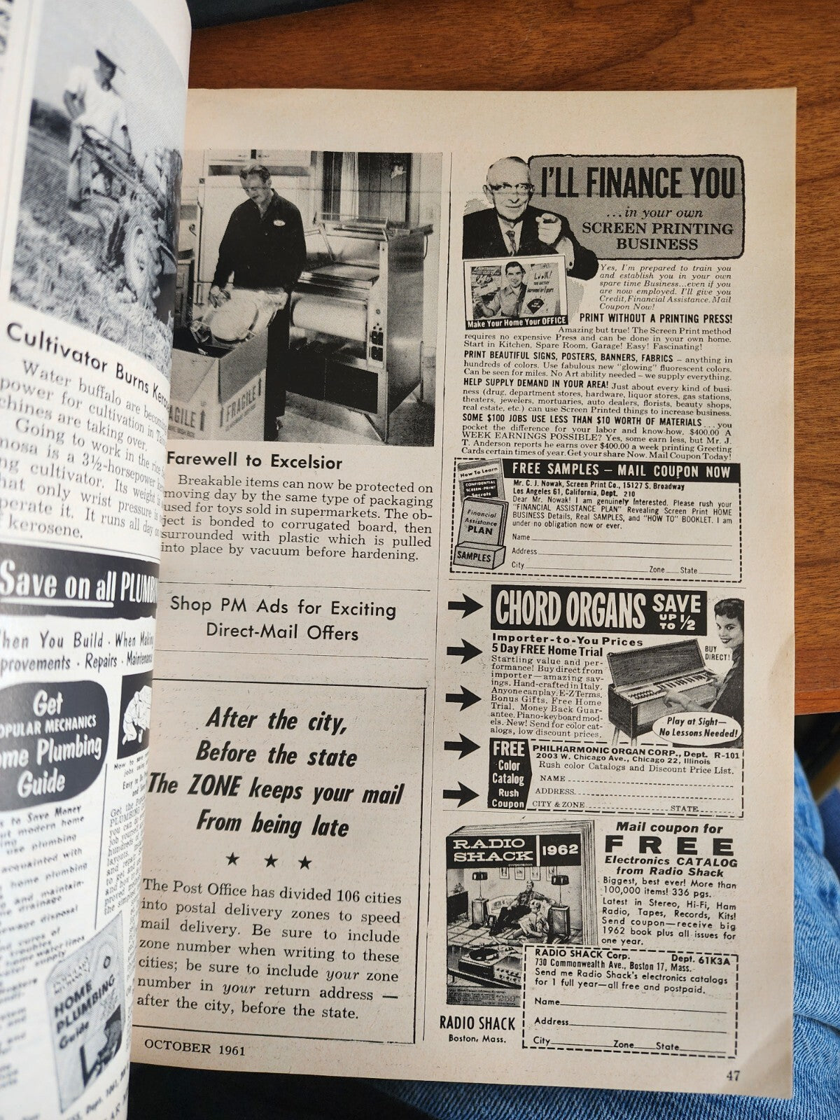 Popular Mechanics Magazine - Oct 1961