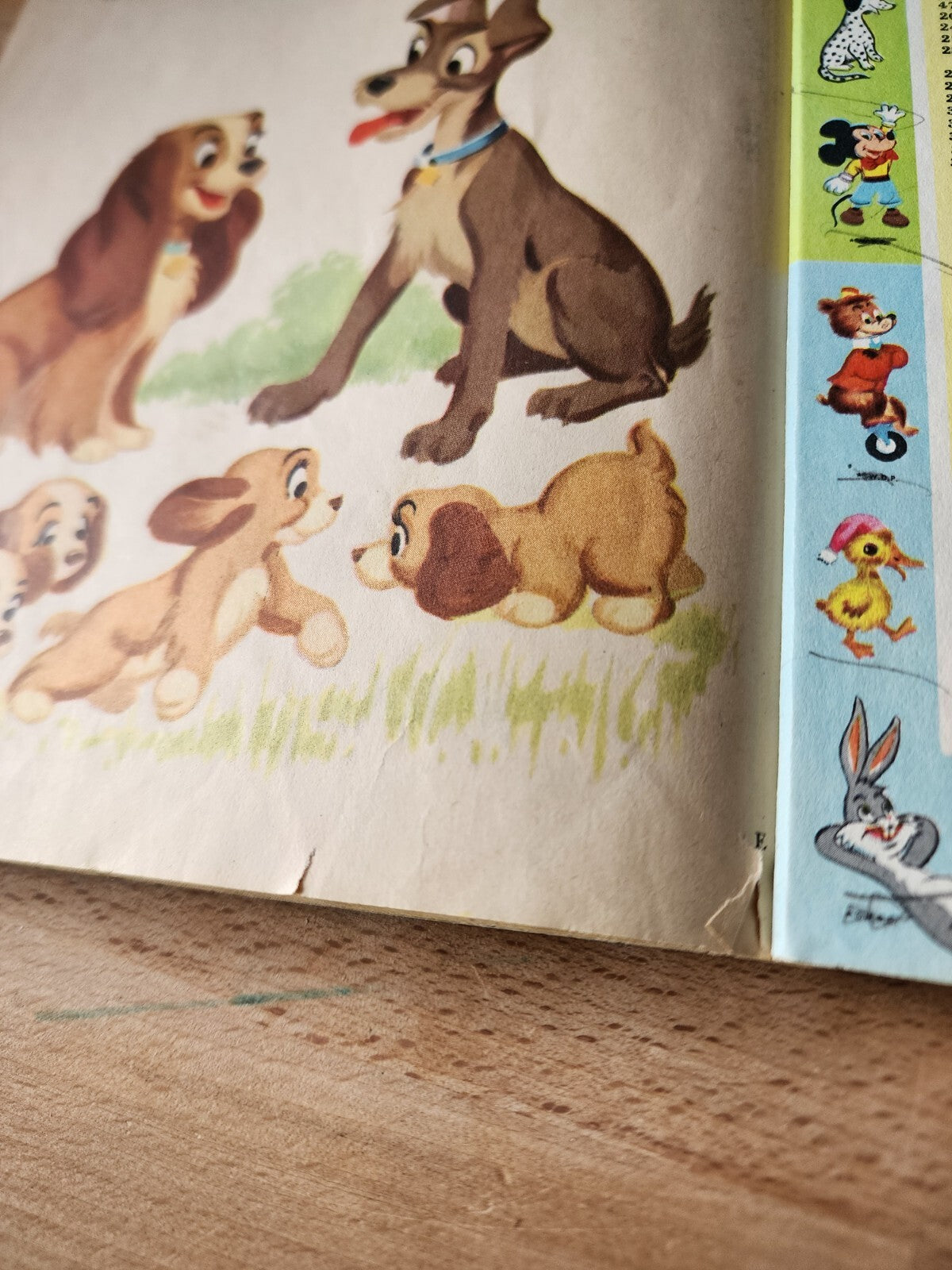 Walt Disney's Lady - A little golden book 29c