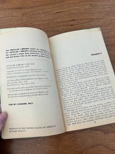 Popular Giant - SO FAR FROM SPRING by Peggy Simson Curry