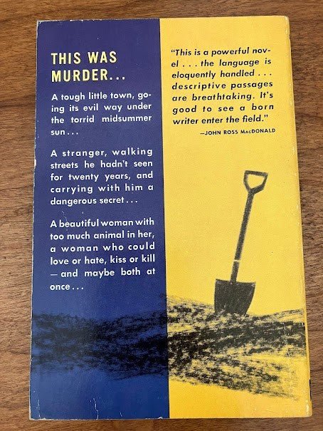 Vtg Paperback - Peter Hardin: THE HIDDEN GRAVE