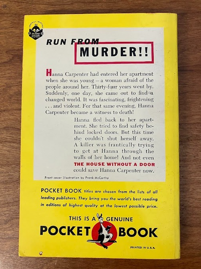 Vintage Paperback - Thomas Sterling: The House Without A Door