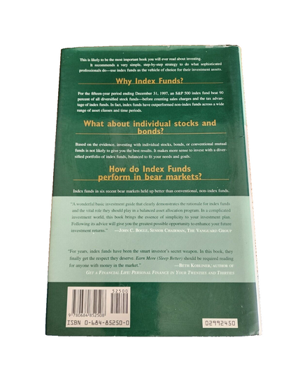 Earn More [Sleep Better]: The Index Fund Solution  by Evans, Richard E.