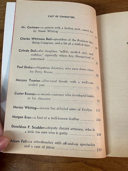 Vtg Paperbacks - Erle Stanley Gardner - lot of 3