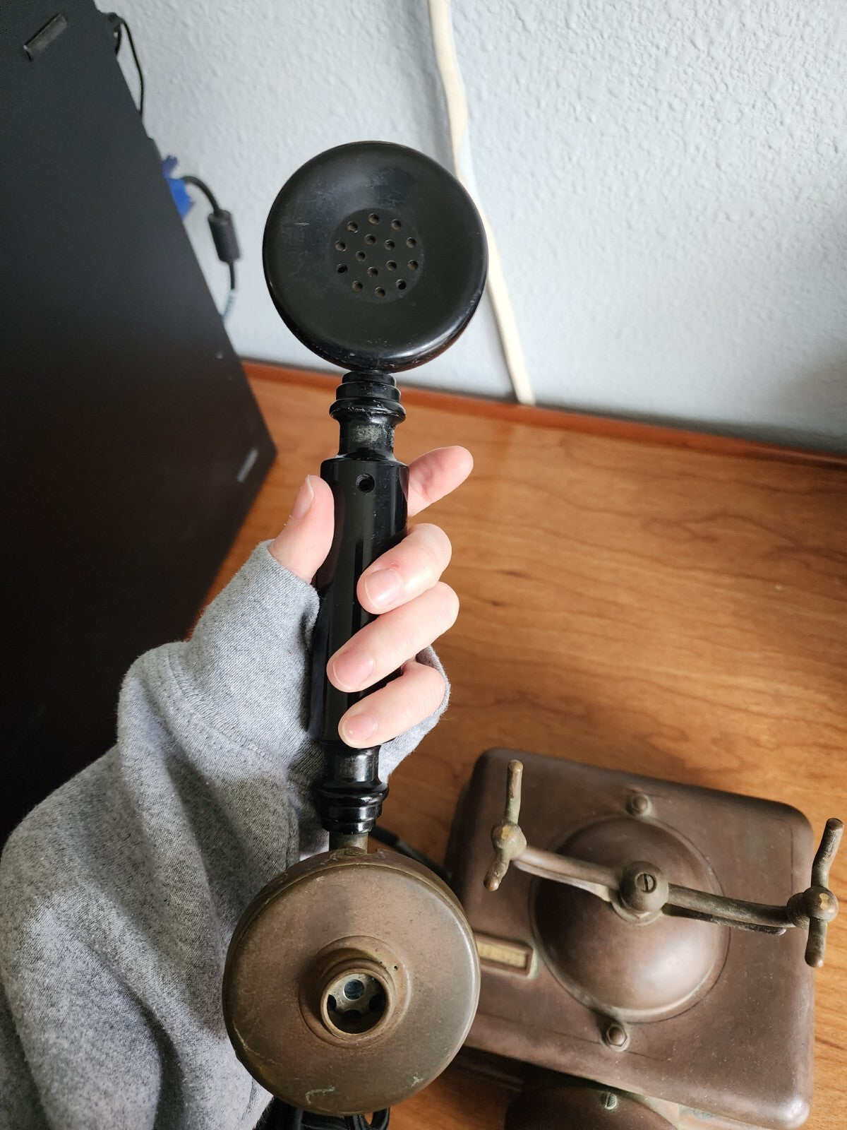 Vtg French Style Rotary Dial Telephone from the 1960s Model 780-4367