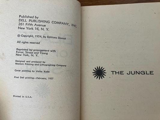 Vintage Paperback - Blaze of the Sun by Jean Hougron