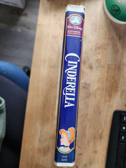 Walt Disney’s Cinderella VHS Tape Limited Edition Case