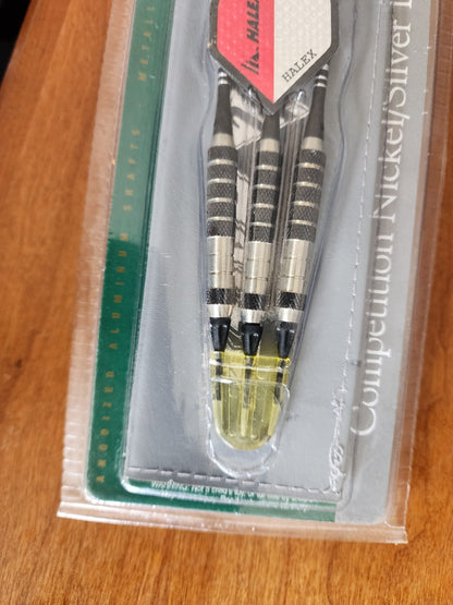 Halex Competition Nickel/Silver Darts 17 Gram Soft Tip 3 Pack