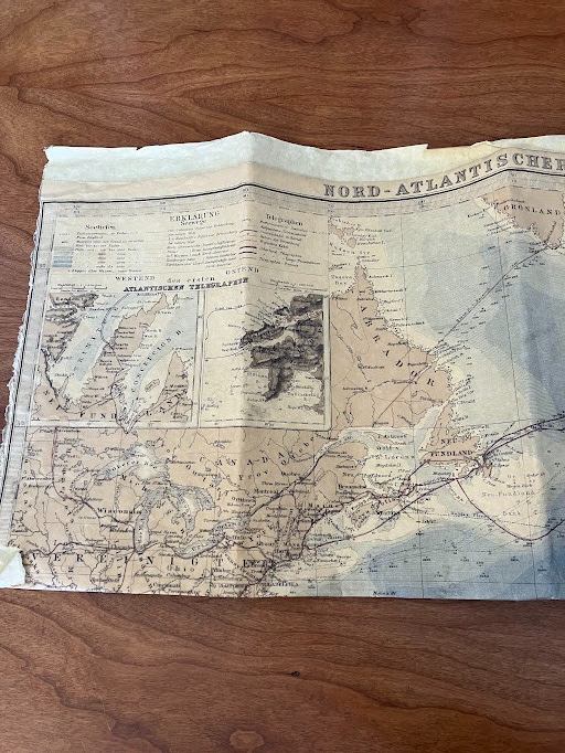 Map of Nord-Atlantis Cher Ocean