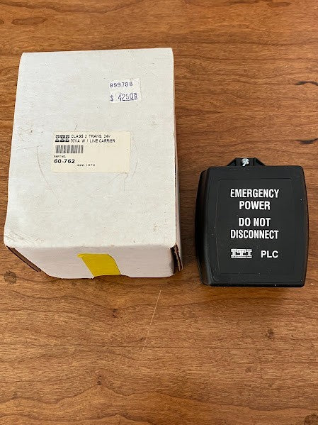60-762 - Class 2 Transformer 24V 30VA w line carrier
