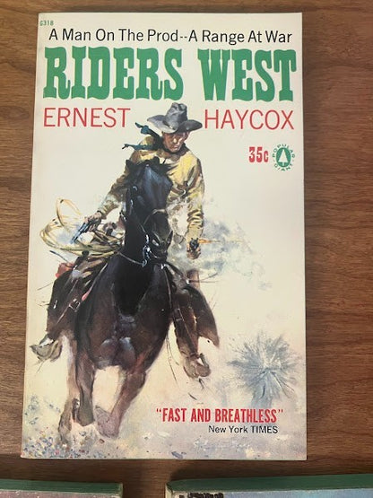 Earnest Haycox Books - Lot of 3