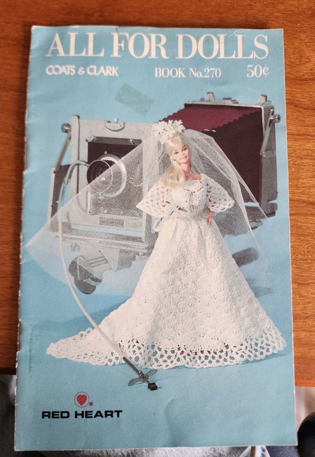 All For Dolls: Coats & Clark #270 Crochet Pattern 1978 Booklet