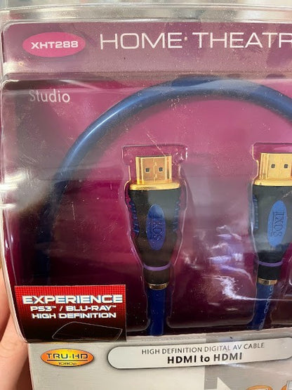 IXOS: Blue HDMI Cables - 1.0 meter (3.2ft)