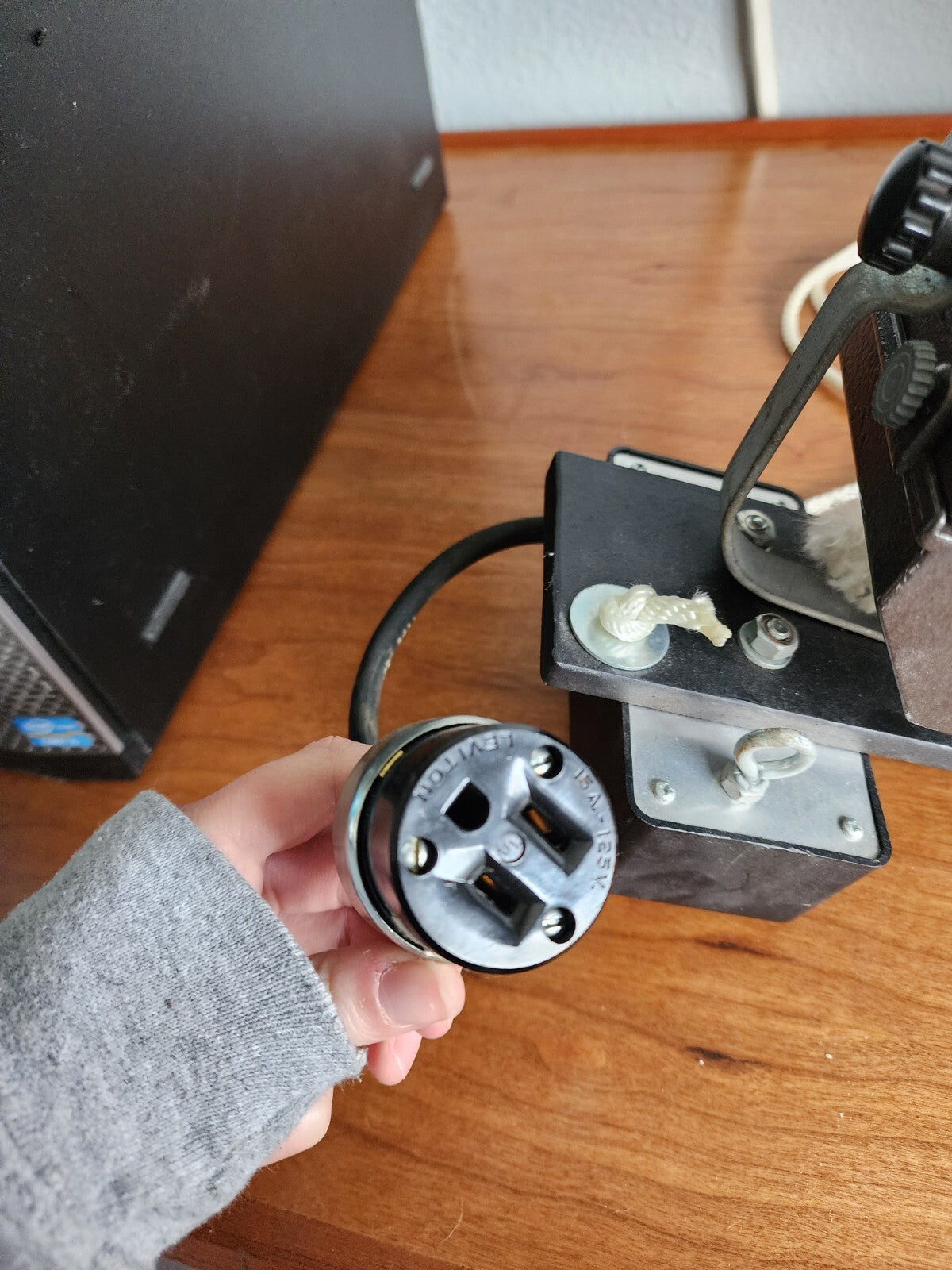 Vintage Adjustable Theater Light Stage Lamp