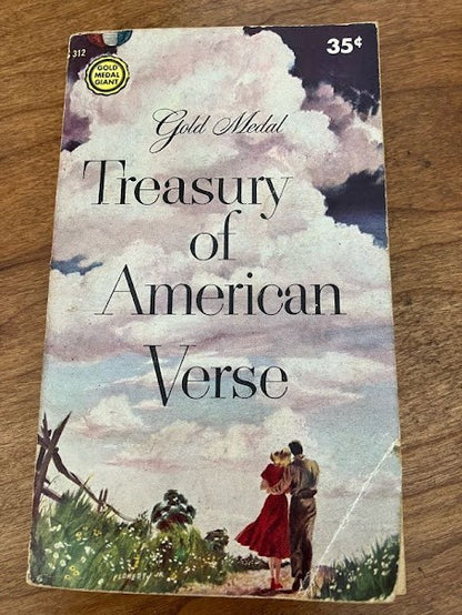 Treasury of American Verse by Gold Medal Paperback Books