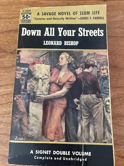 Signet Book - DOWN ALL YOUR STREETS Leonard Bishop