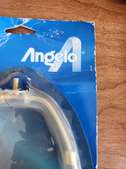 Angelo 10" Two-piece Detachable Lamp Harp Brass-plated