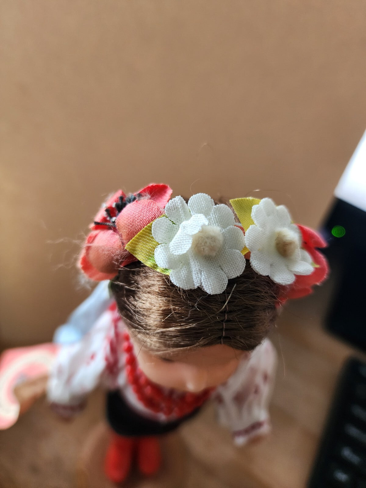 Vtg European Polish Costume Doll - POLAND - International Souvenir Dolls 10"