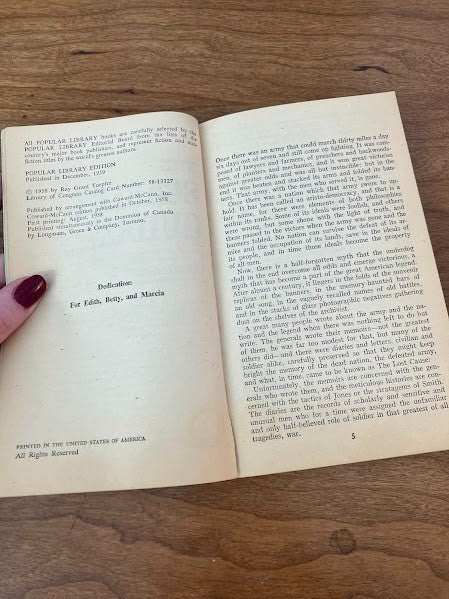 Popular Library - THE SCARLET GUIDON by Ray Toepfer