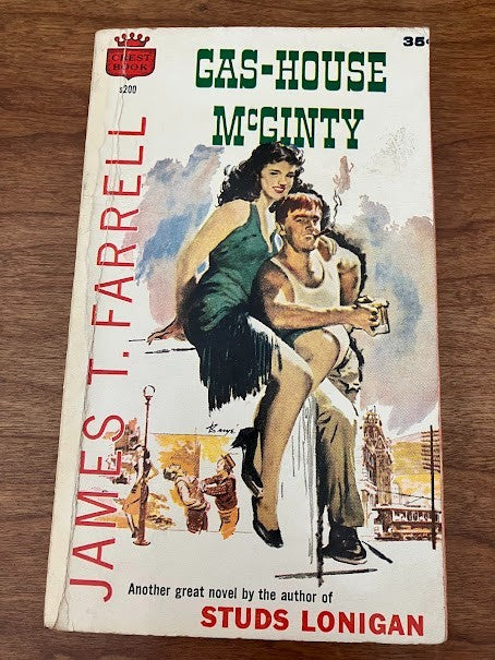 Vtg lot of 2 - James T. Farrell: 'Gas-House McGinty' & 'French Girls are Vicious