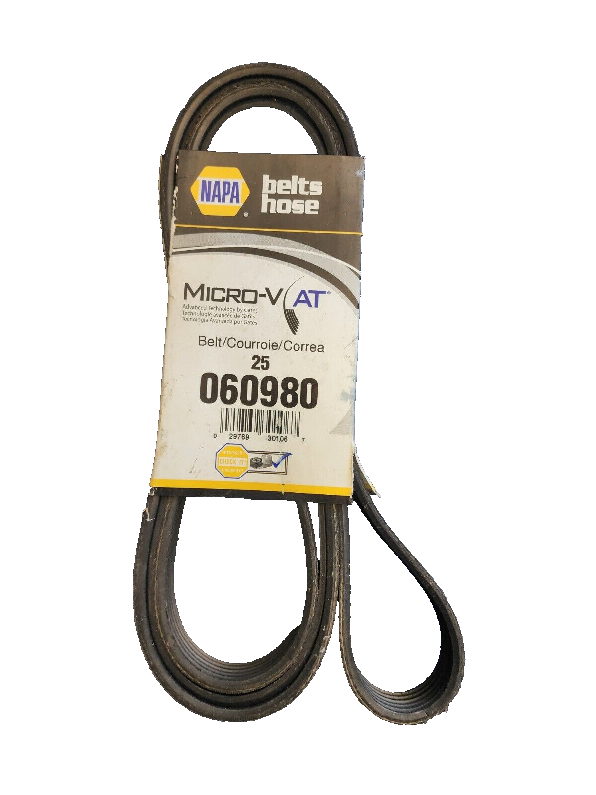 Napa by Gates 25-060980 Serpentine Belt Premium Micro-V Belt K060980