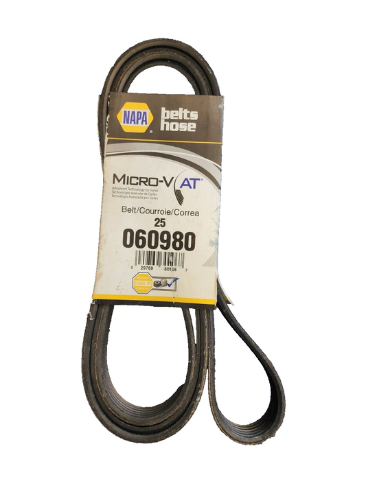 Napa by Gates 25-060980 Serpentine Belt Premium Micro-V Belt K060980