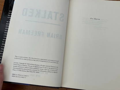 Stalked Large Print Edition Brian Freeman