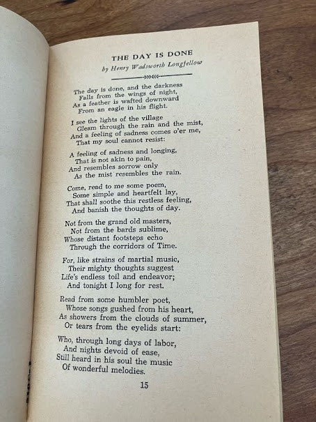 Treasury of American Verse by Gold Medal Paperback Books