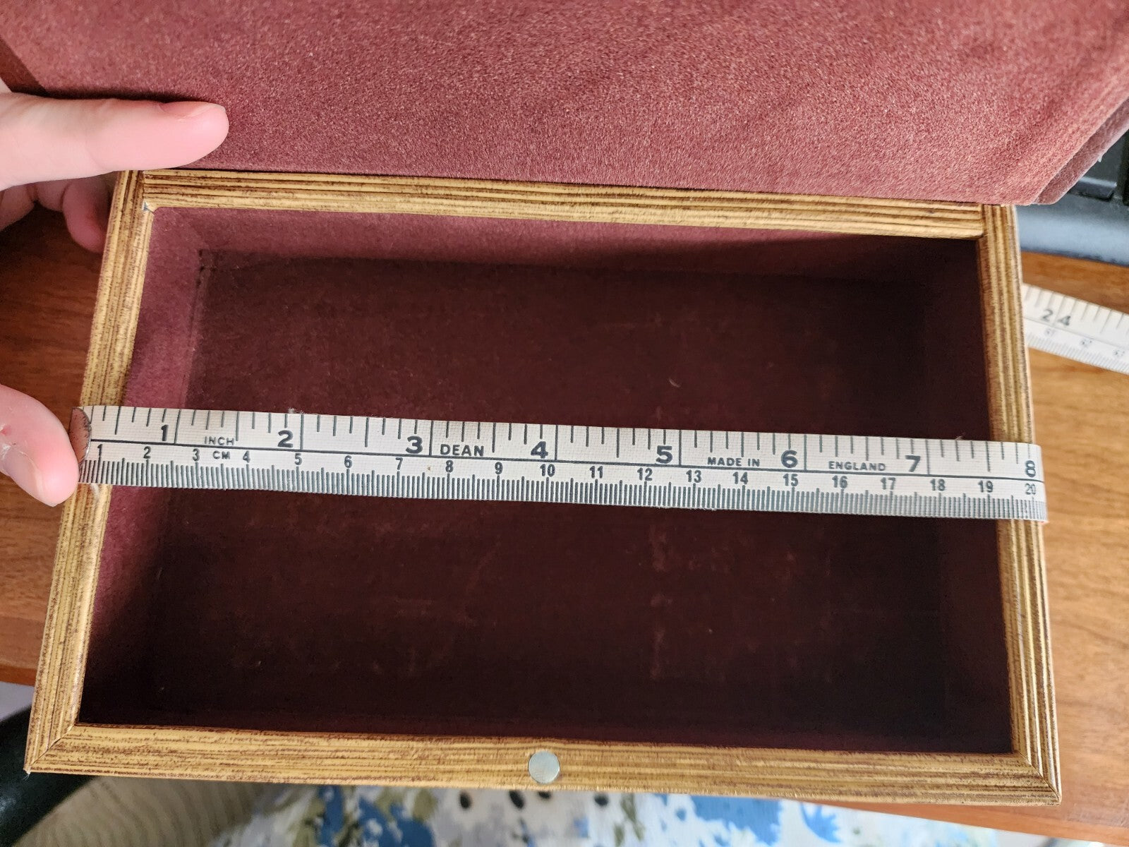 Hidden Compartment Faux Book Magnet Close