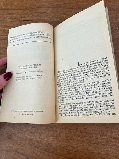 Popular Library - RAWHIDE GUNMAN By Todhunter Ballard