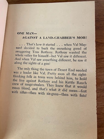 Vtg Paperback - Valley of Violence by Louis Trimble