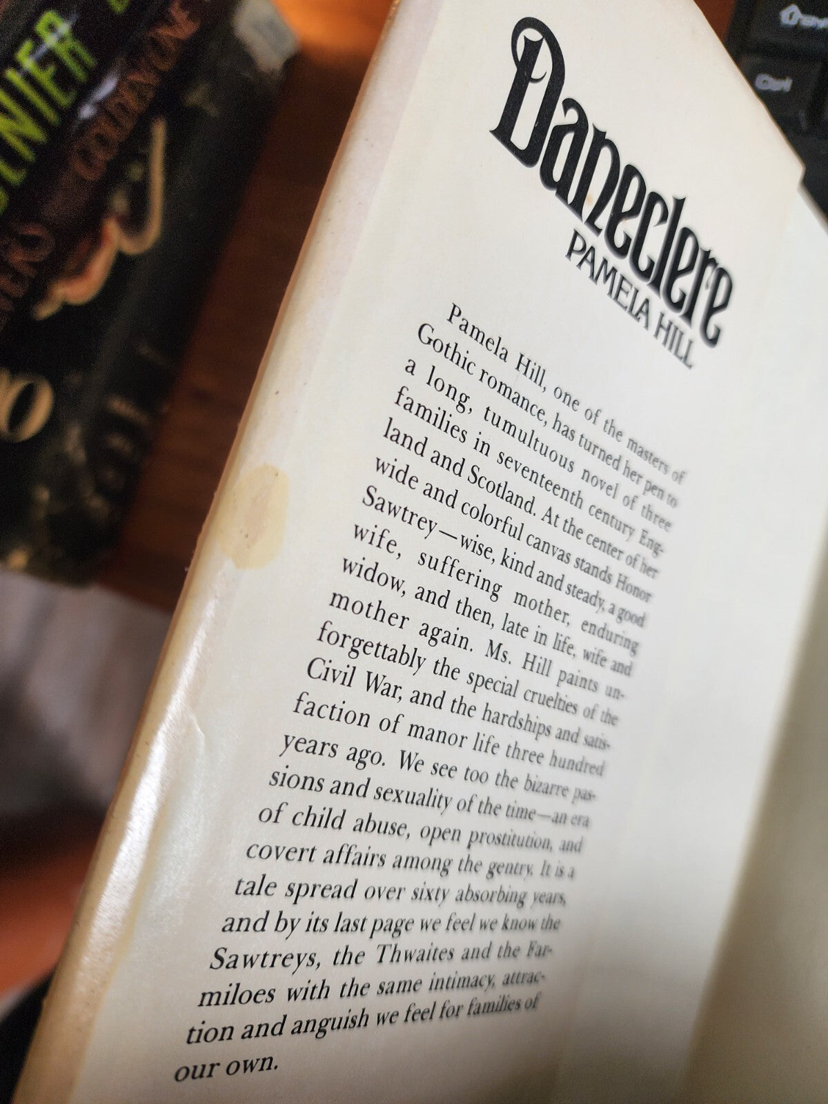 Hardcover Book Daneclere by Pamela Hill