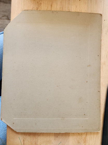 Vintage Cardboard Photo by N.S Orninguard