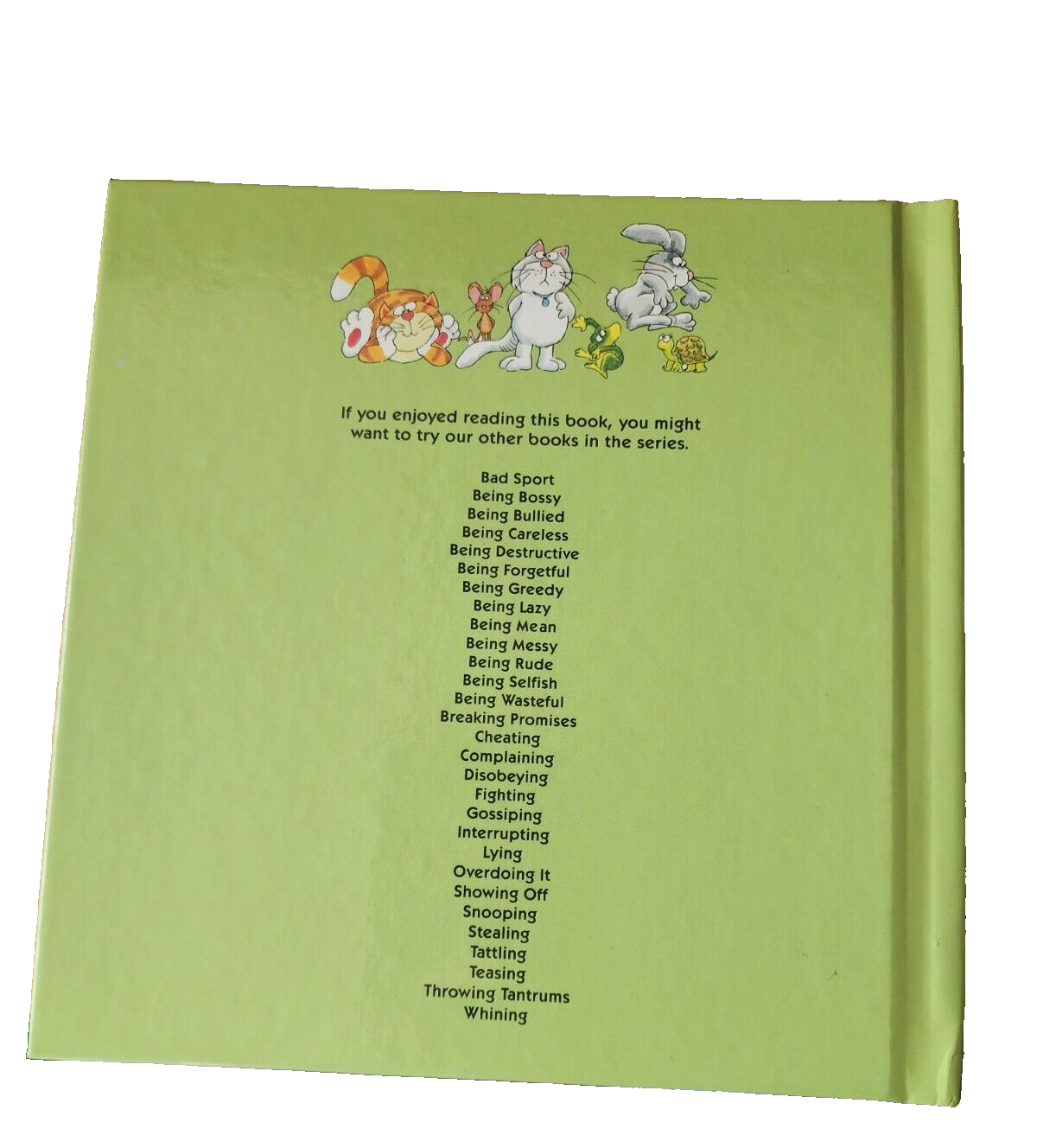 A Book about LYING by Joy Berry - Help Me Be Good Series - Hardcover Book