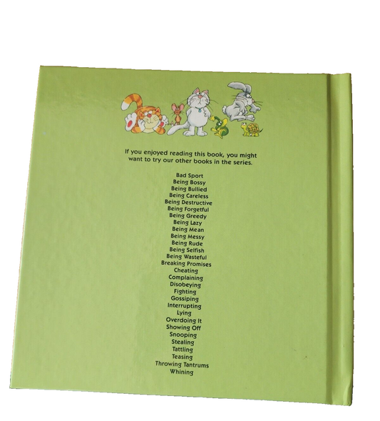 A Book about LYING by Joy Berry - Help Me Be Good Series - Hardcover Book