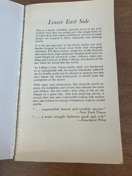 Signet Book - DOWN ALL YOUR STREETS Leonard Bishop