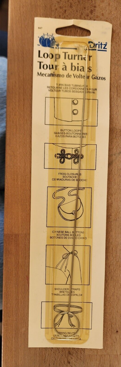 Dritz 647 Loop Turner- New, open package