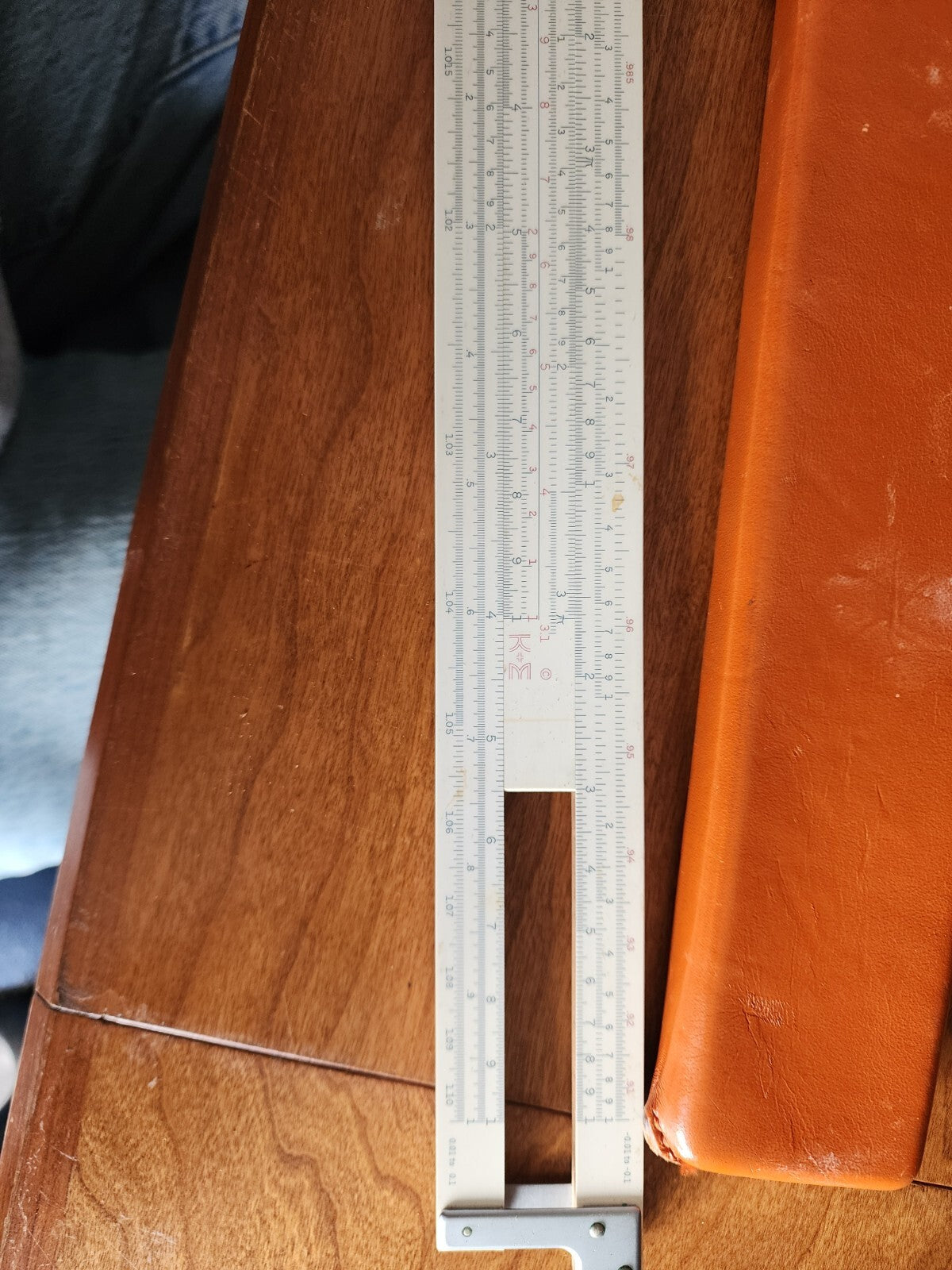 VTG K&E Model 4081-3S Log Duplex Slide Rule with Leather Case