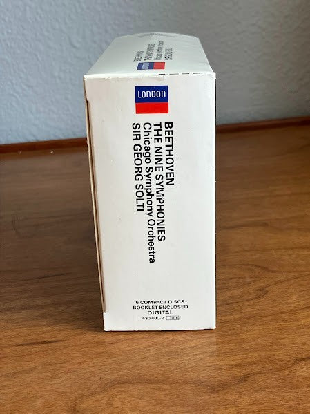 CD - Beethoven The Nine Symphonies - Chicago Symphony Orchestra Sir George Solti